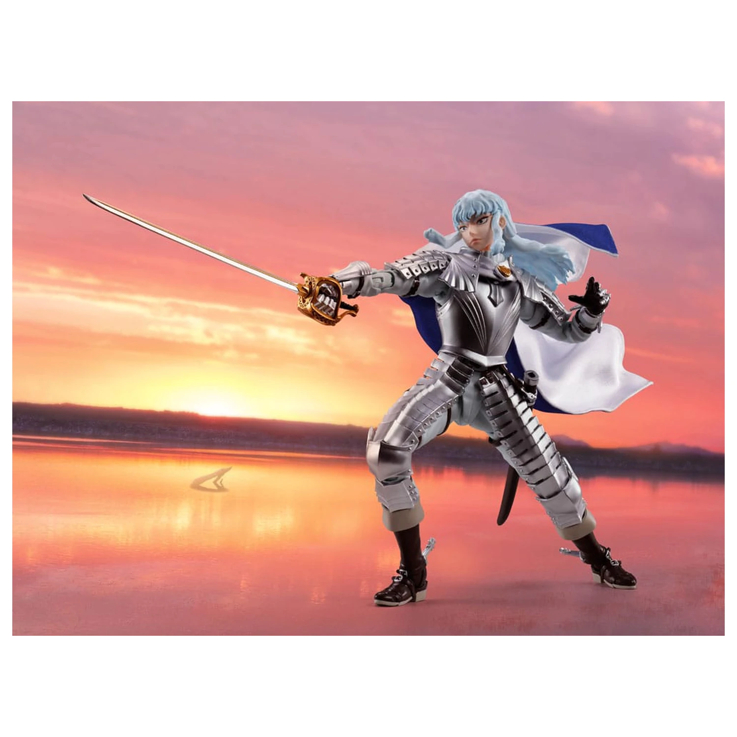 Berserk S.H.Figuarts akcijska figura Griffith The Band of the Hawk 16 cm fotografija proizvoda