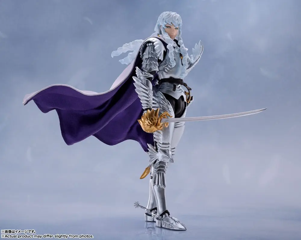Berserk S.H. Figuarts Akcijska figura Griffith (Hawk of Light) 15 cm fotografija proizvoda