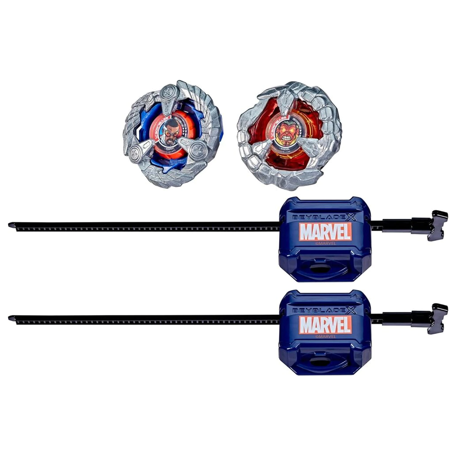 Beyblade X Captain America 4-70GB i Red Hulk 1-80R komplet igra fotografija proizvoda