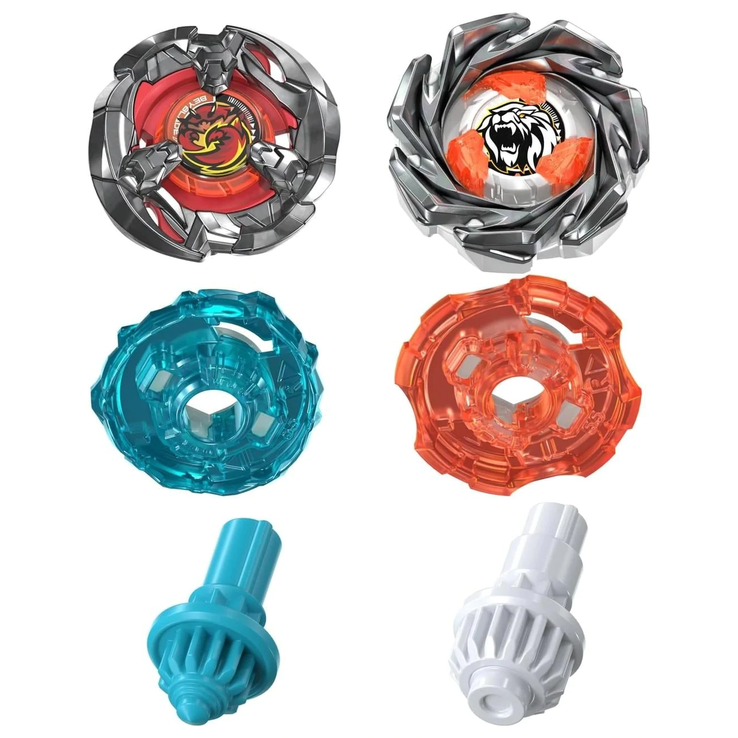 Beyblade X Clamp Crab 9-65S & Crest Leon 4-55A fotografija proizvoda