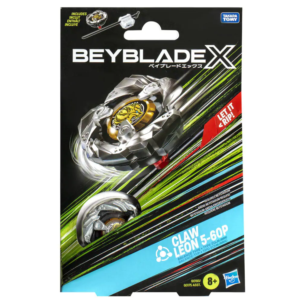 Beyblade X Claw Leon 5-60P Starter kit igra fotografija proizvoda