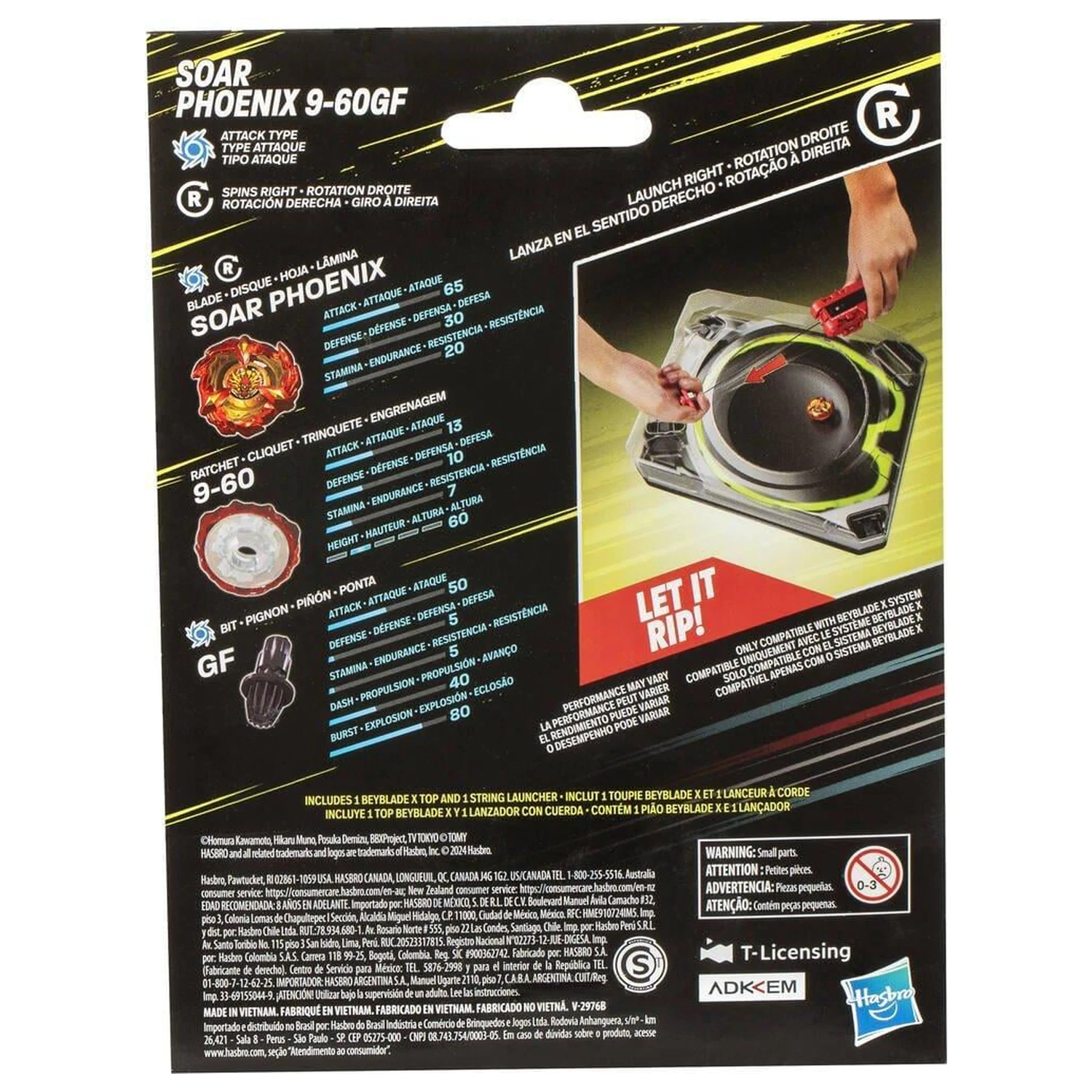 Beyblade X Deluxe set ispaljivača na poteznu uzicu fotografija proizvoda