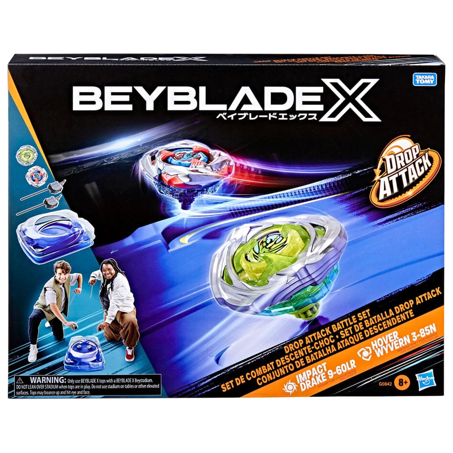 Beyblade X Drop Attack Borbeni set fotografija proizvoda