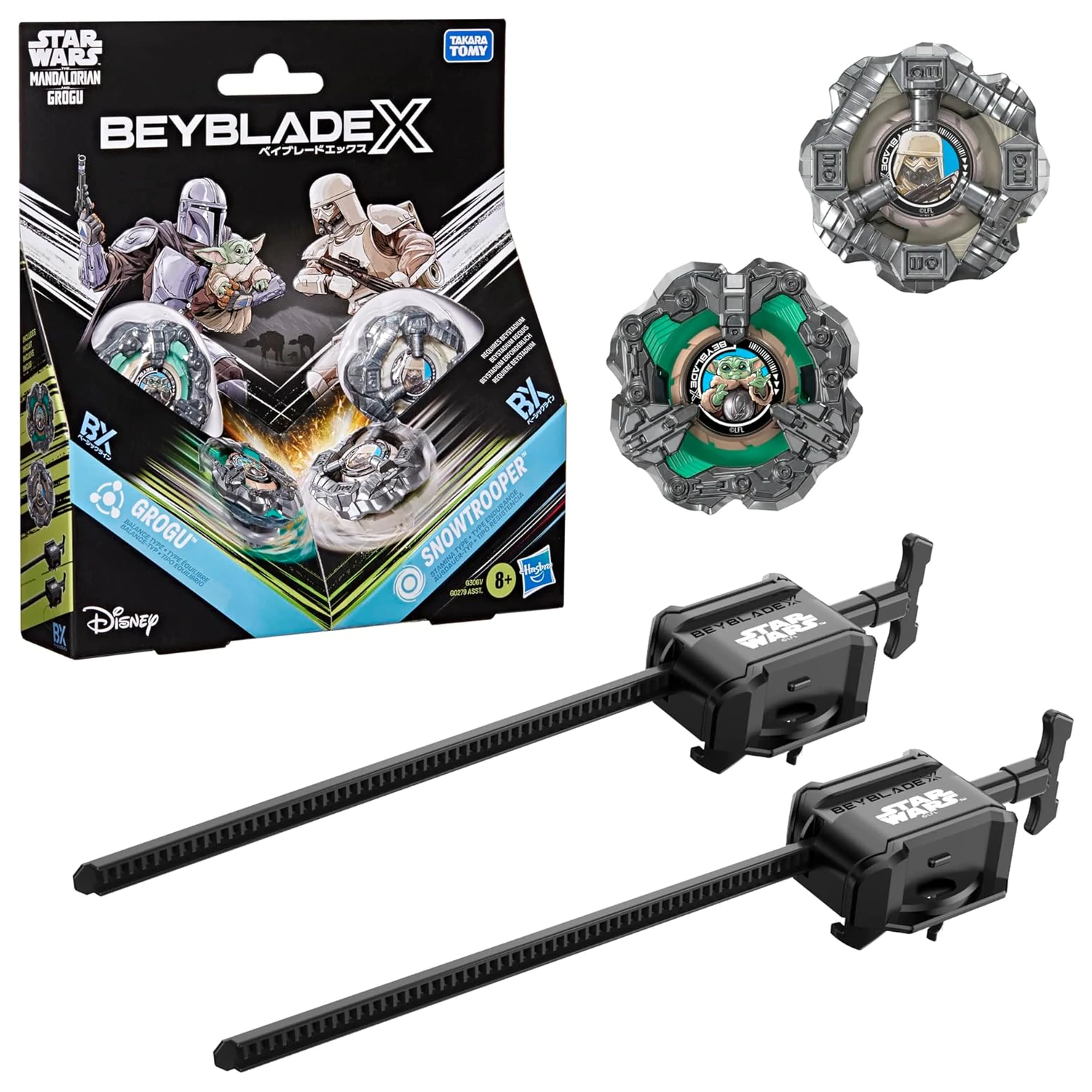 Beyblade X Grogu i Snowtrooper fotografija proizvoda