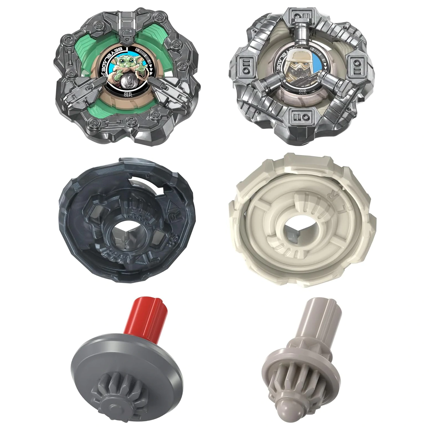 Beyblade X Grogu i Snowtrooper fotografija proizvoda