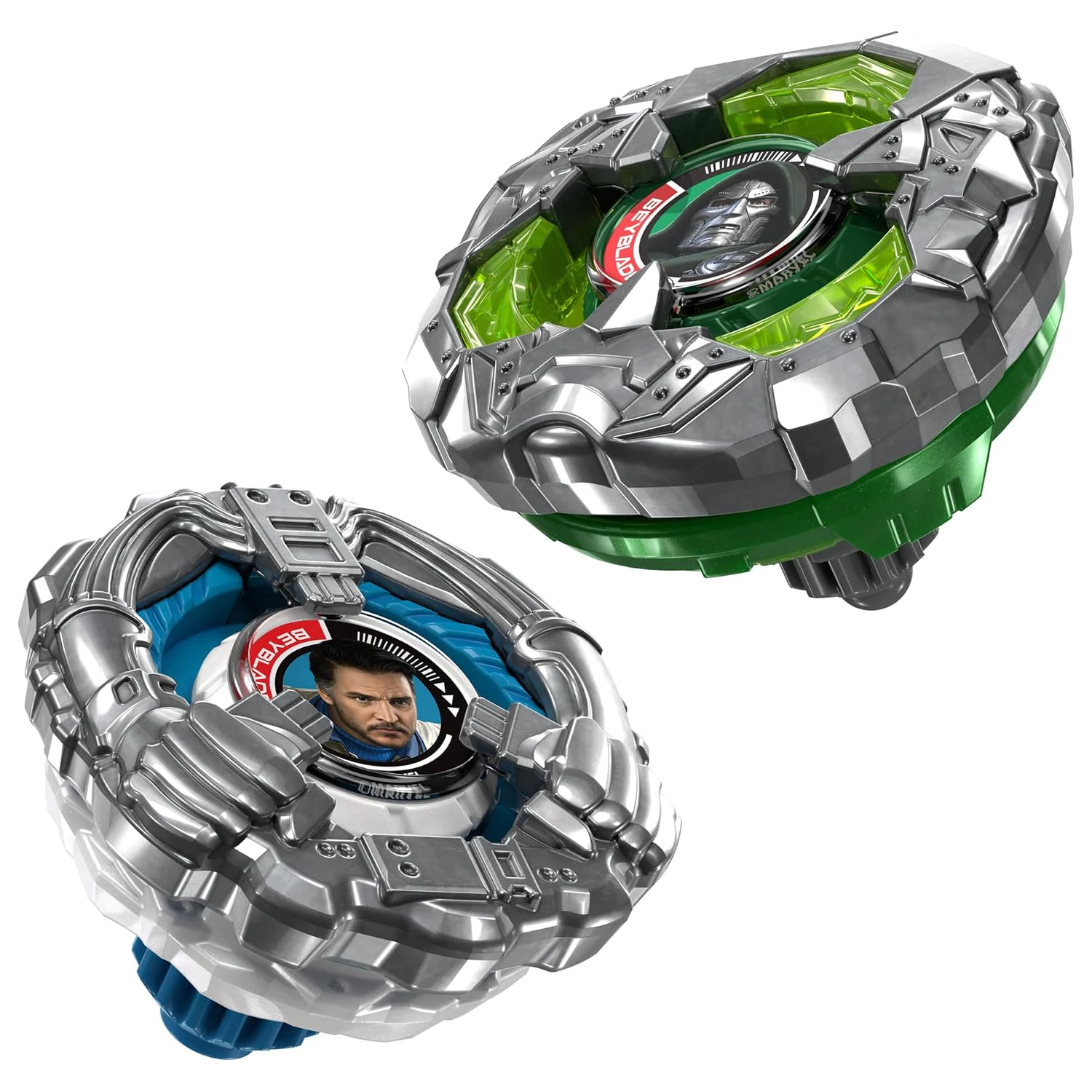 BEYBLADE X Mister Fantastic 9-65A i Doctor Doom 0-80LO fotografija proizvoda
