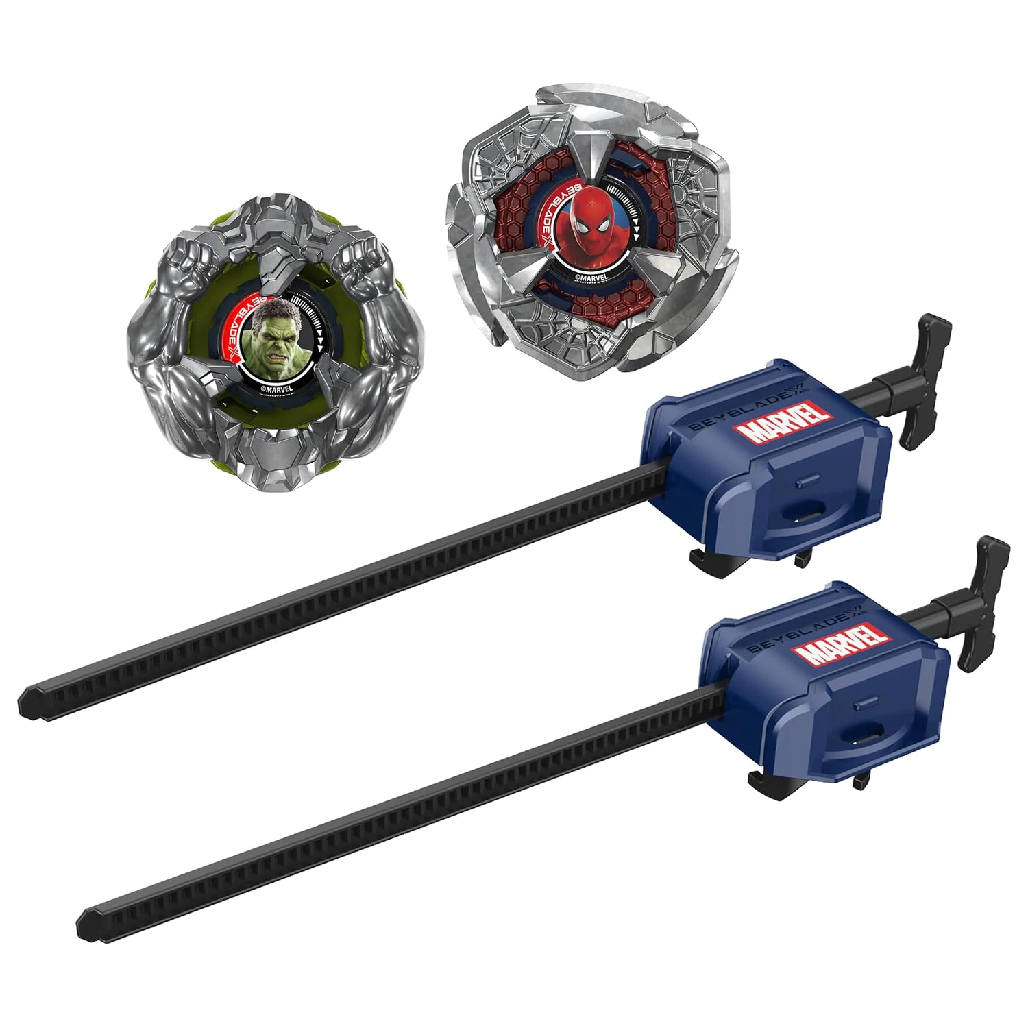 Beyblade X Spider-Man 6-60R i Hulk 3-85N fotografija proizvoda
