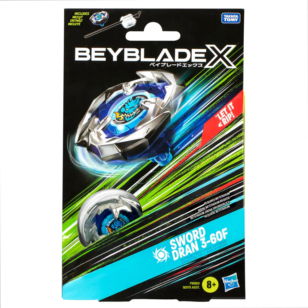 BeybladeX Sword Dran 3-60F igra fotografija proizvoda