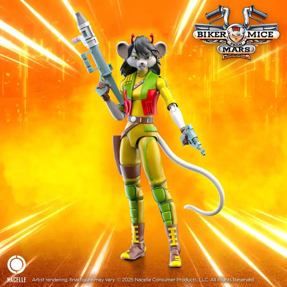Biker Mice From Mars akcijska figura Carbine 23 cm fotografija proizvoda