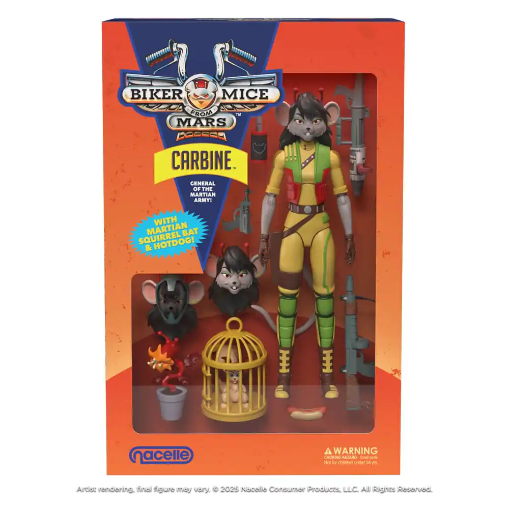 Biker Mice From Mars akcijska figura Carbine 23 cm fotografija proizvoda