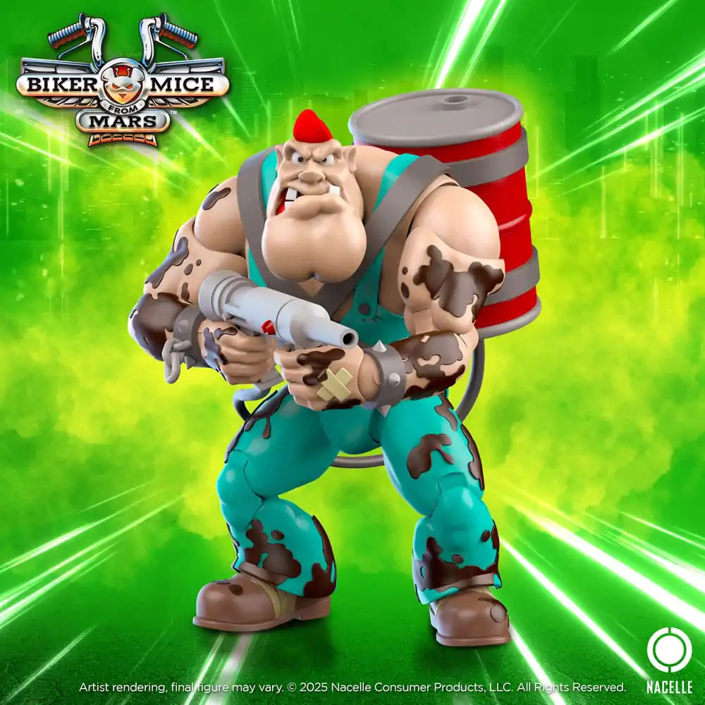 Biker Mice From Mars akcijska figura Greasepit 23 cm fotografija proizvoda