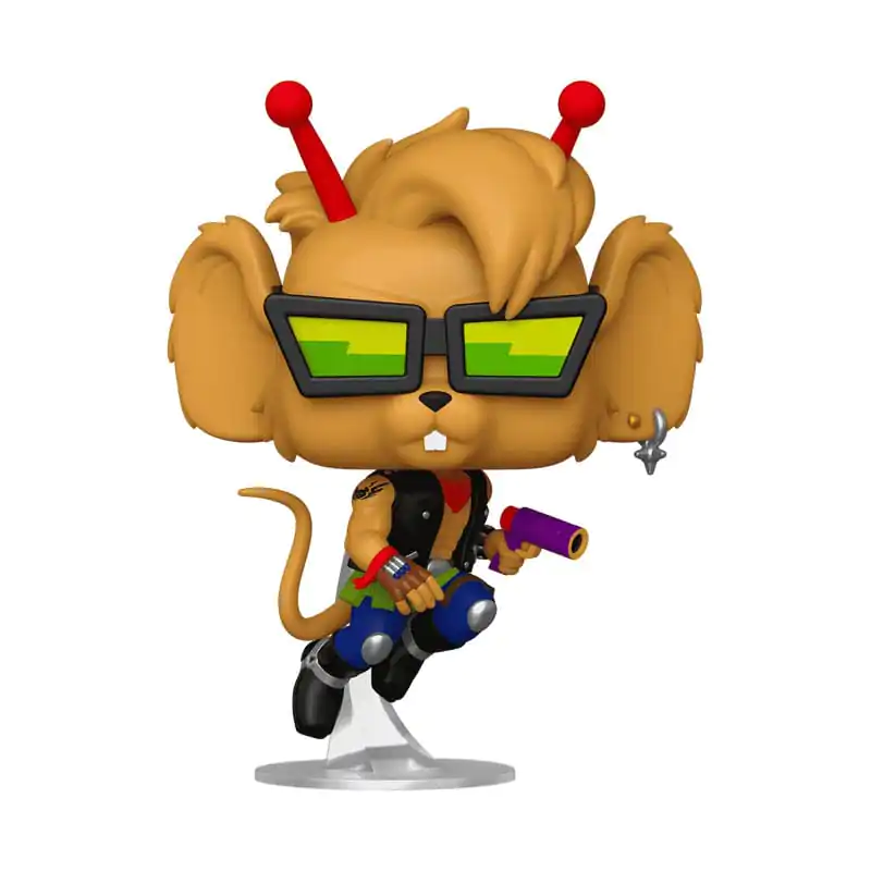 Biker Mice From Mars Pop! Animation Vinilna figura Throttle 9 cm fotografija proizvoda