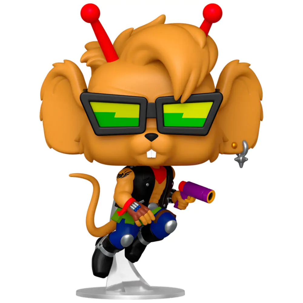 Biker Mice From Mars Pop! Animation Vinilna figura Throttle 9 cm fotografija proizvoda