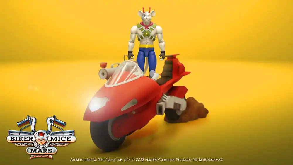 Biker Mice From Mars Vozilo Vinnie's Radical Rocket Sled 25 cm fotografija proizvoda