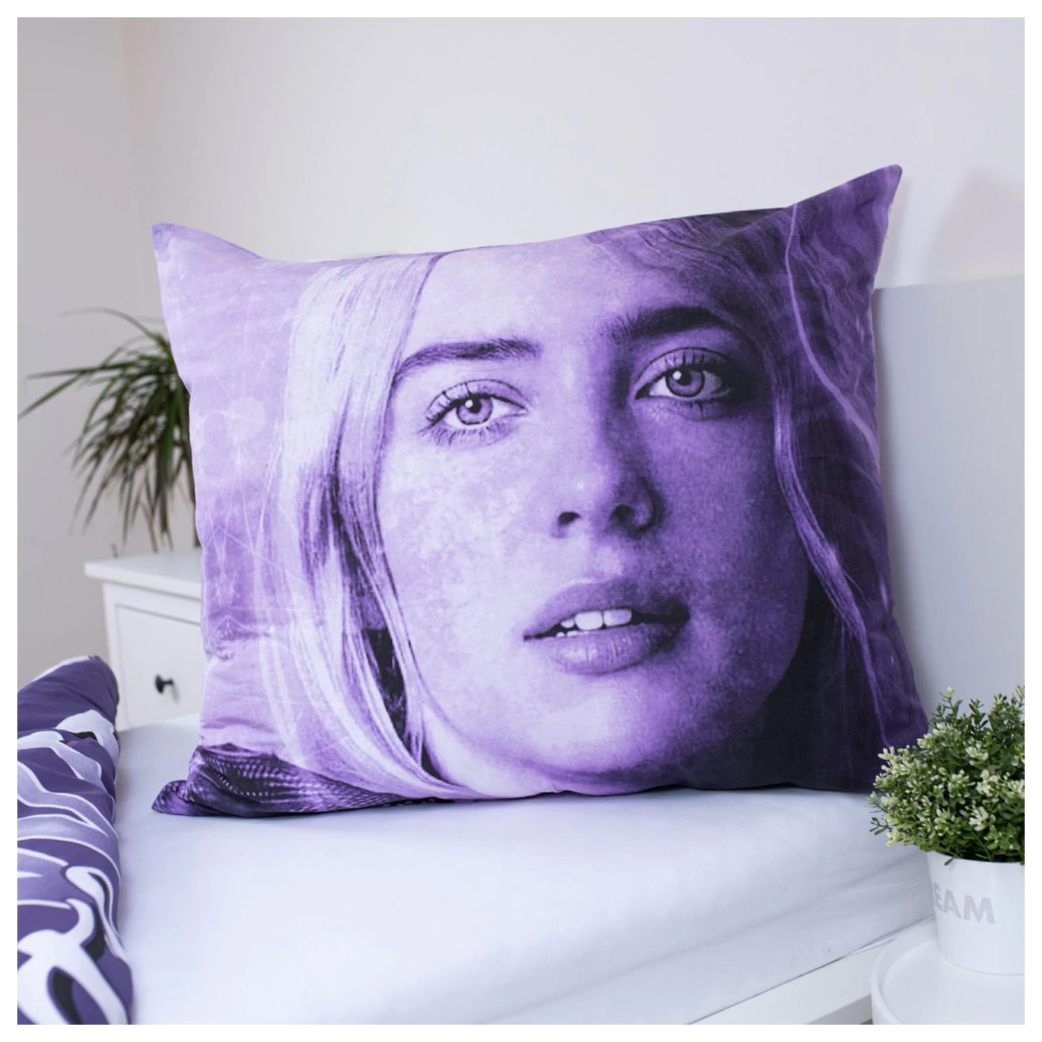 Billie Eilish Wild Flower Navlaka za poplun fotografija proizvoda