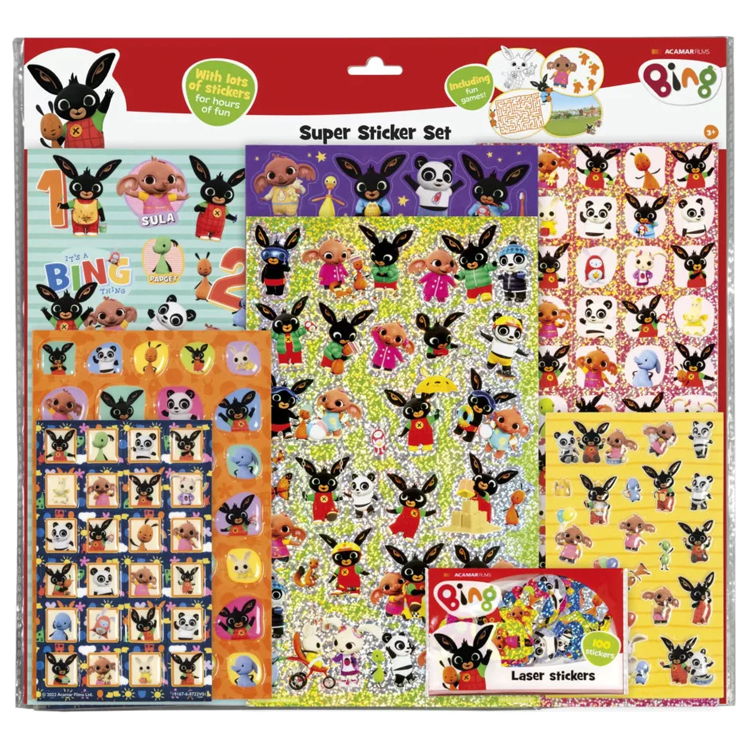 Bing Fun Super set naljepnica fotografija proizvoda