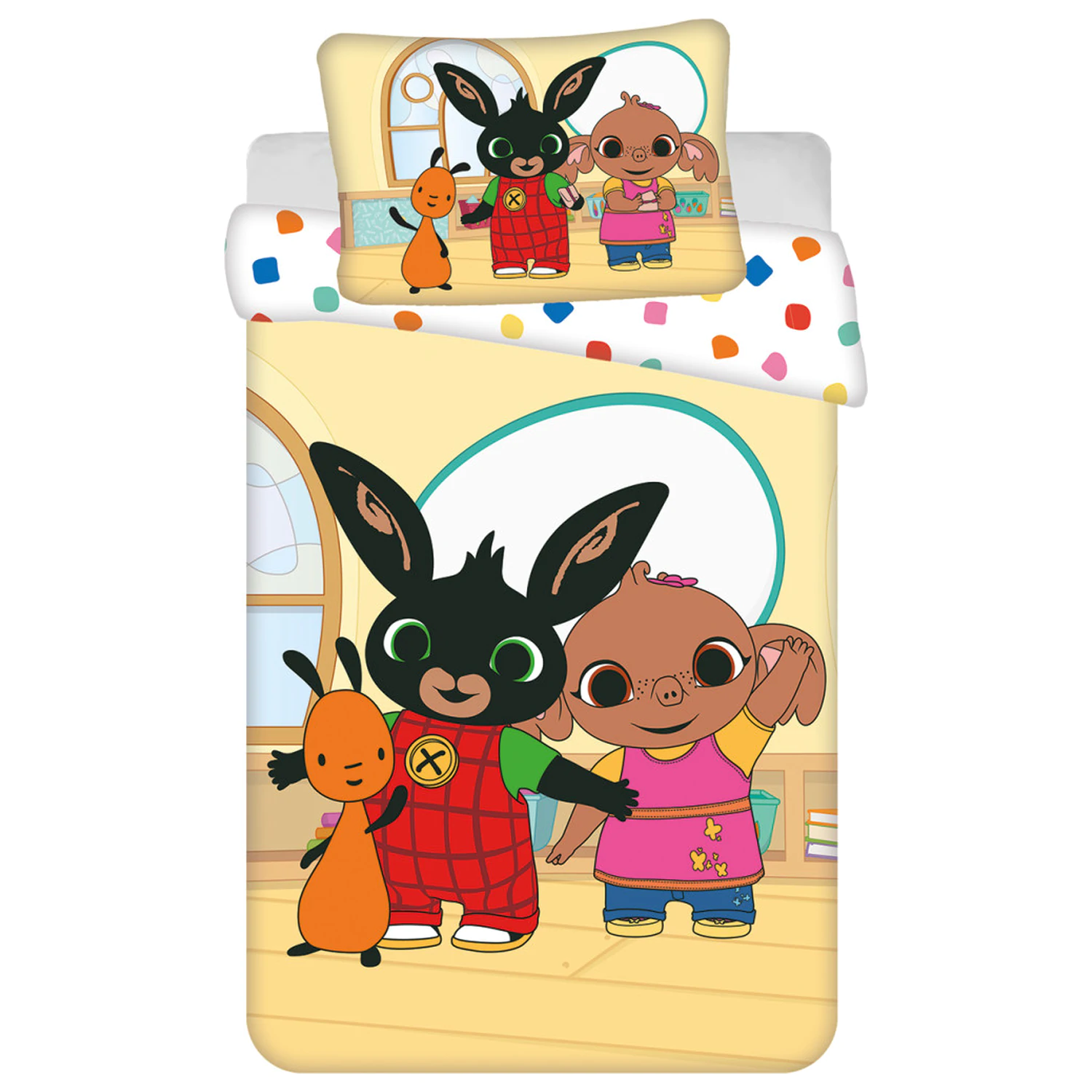 Bing Playroom Kids, Predškolski prekrivač za poplun fotografija proizvoda