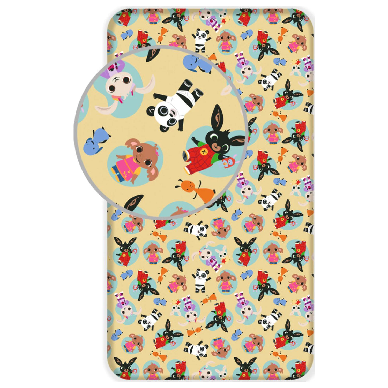 Bing Tiny Town Plahta s gumicom 90x200 cm fotografija proizvoda