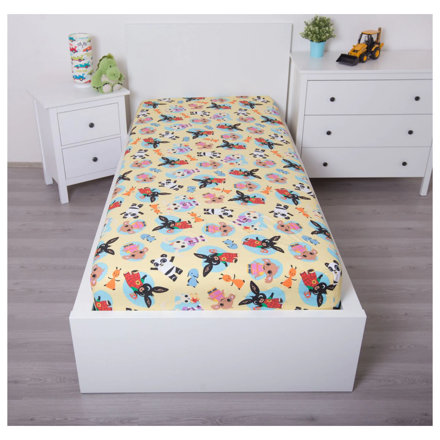 Bing Tiny Town Plahta s gumicom 90x200 cm fotografija proizvoda