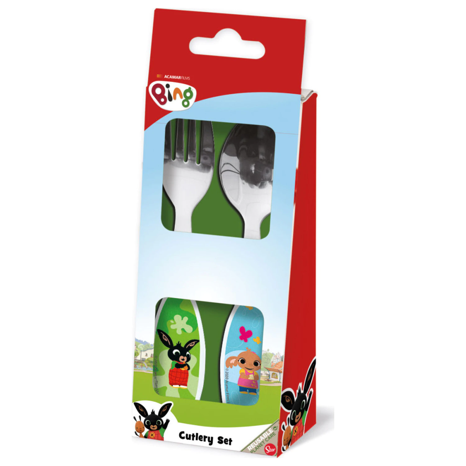 Bing Waving Metalni pribor za jelo Set - 2 komada fotografija proizvoda