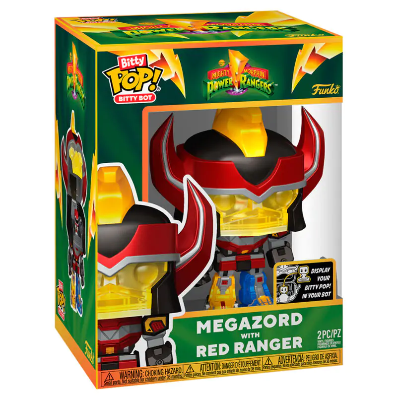 Bitty Bots figurica Mighty Morphin Power Rangers Megazord s Red Rangerom fotografija proizvoda