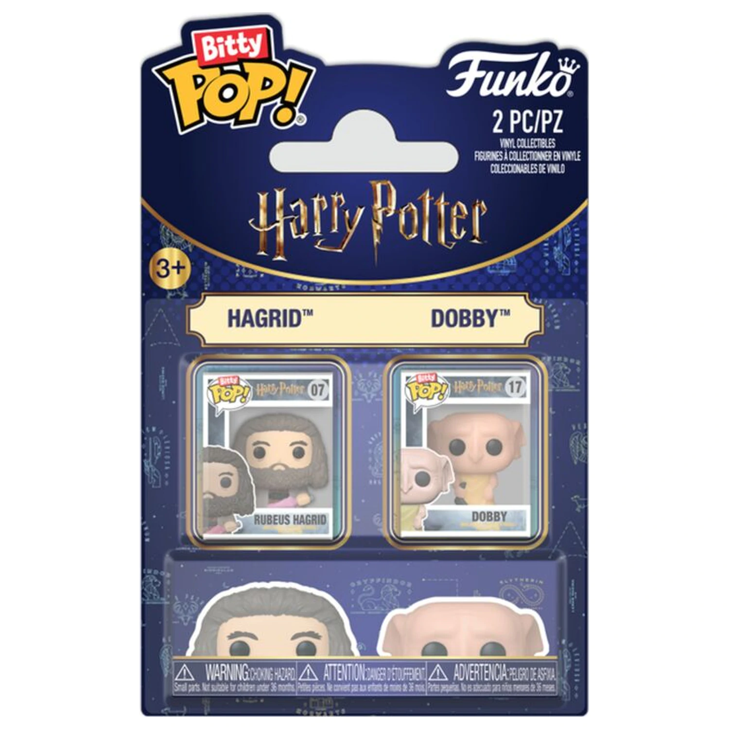 Bitty Funko POP pakiranje 2 figurice Harry Potter Hagrid & Dobby fotografija proizvoda