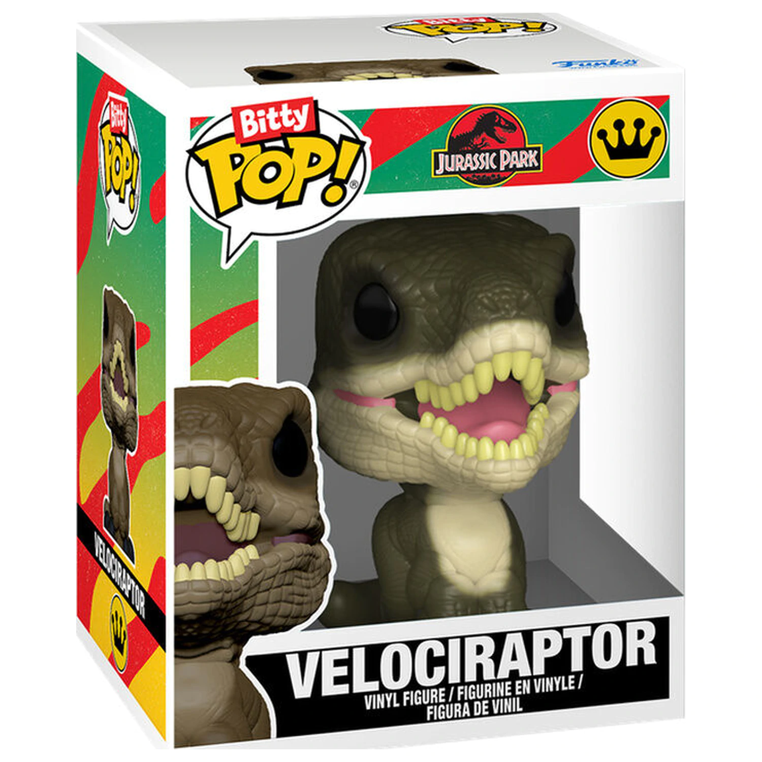 Bitty Funko POP pakiranje 2 figurice Jurassic Park Velociraptor & Brachiosaurus fotografija proizvoda