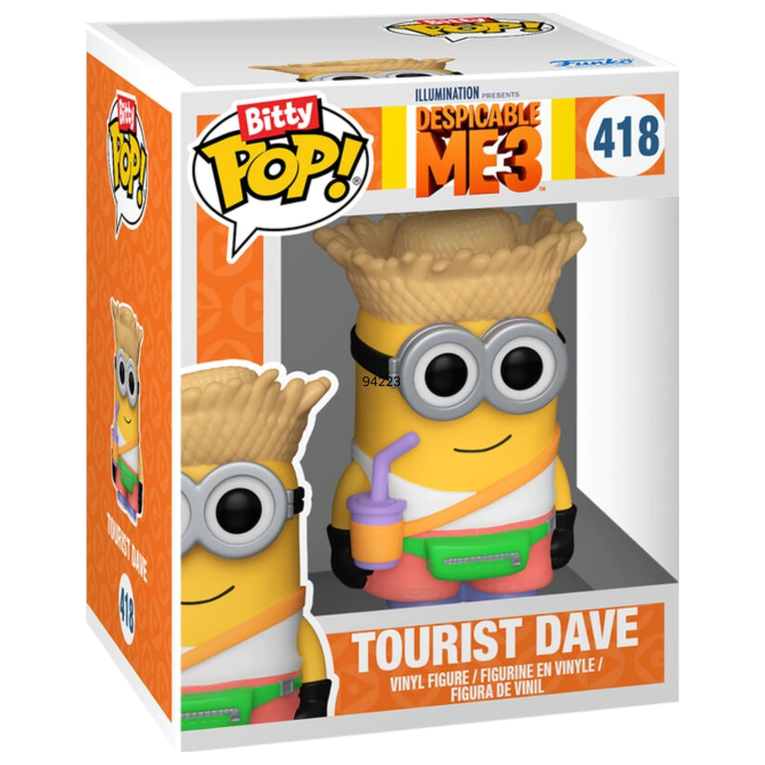 Bitty Funko POP pakiranje s 2 figure Minions Bob & Dave fotografija proizvoda