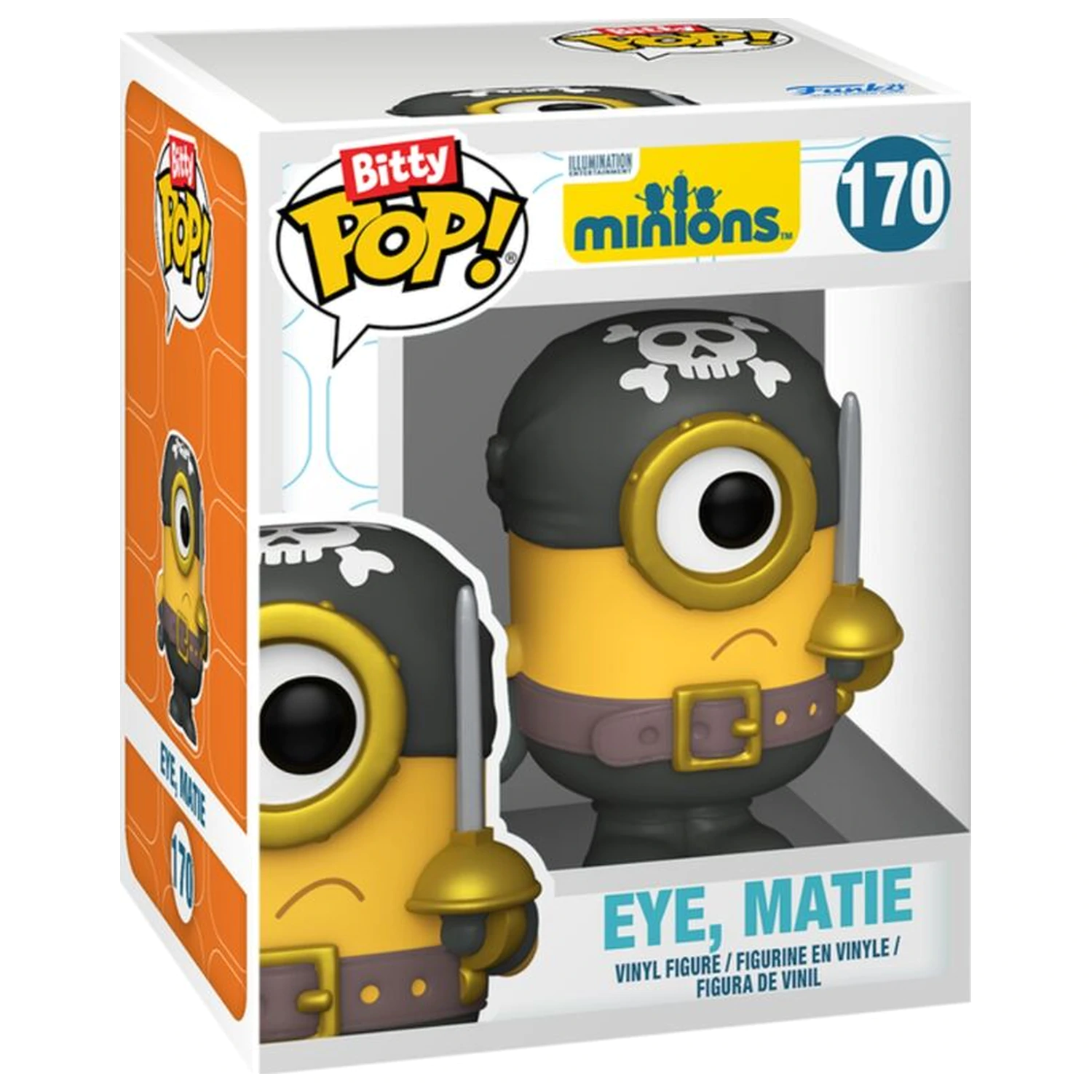 Bitty Funko POP pakiranje 2 figurice Minions Kevin & Eye fotografija proizvoda
