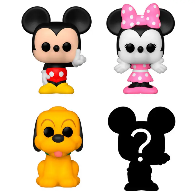 Disney Bitty POP! Vinilna figura 4-Pack Mickey 2,5 cm fotografija proizvoda