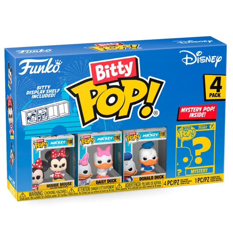 Disney Bitty POP! Vinilna figura 4-Pack Minnie 2,5 cm fotografija proizvoda