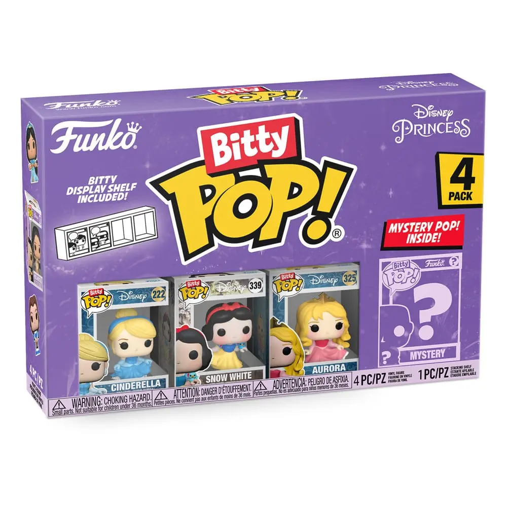 Disney Princesses Bitty POP! Vinil figura set od 4 Pepeljuga 2,5 cm fotografija proizvoda