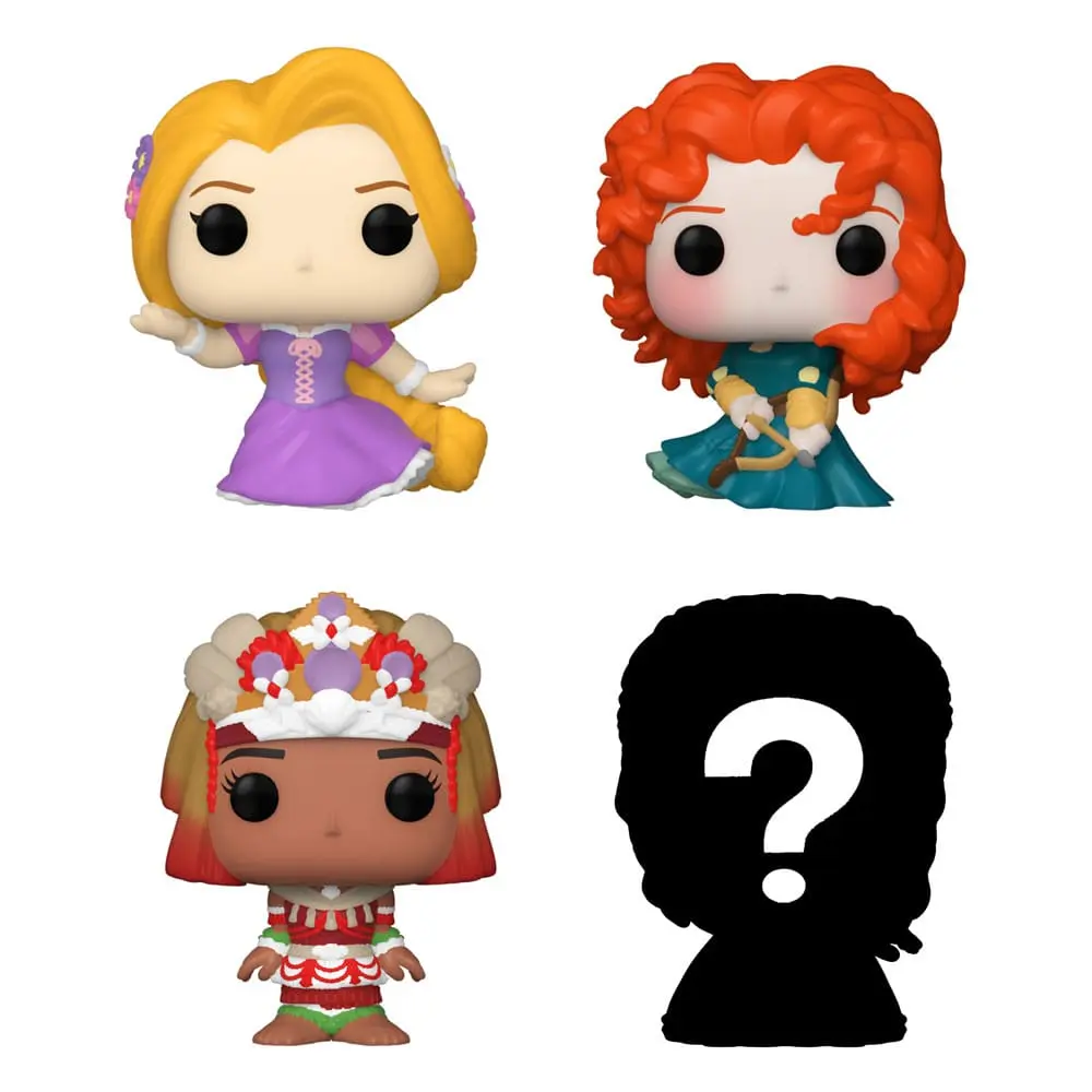 Disney Princesses Bitty POP! Vinilna figura 4-Pack Rapunzel 2,5 cm fotografija proizvoda