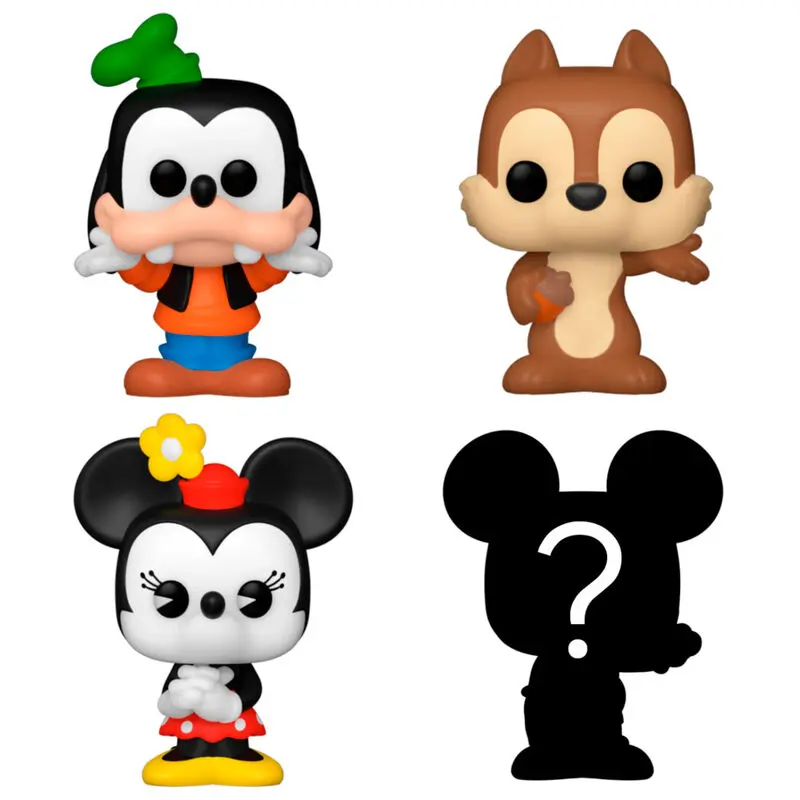 Disney Bitty POP! Vinilna figura 4-Pack Goofy 2,5 cm fotografija proizvoda