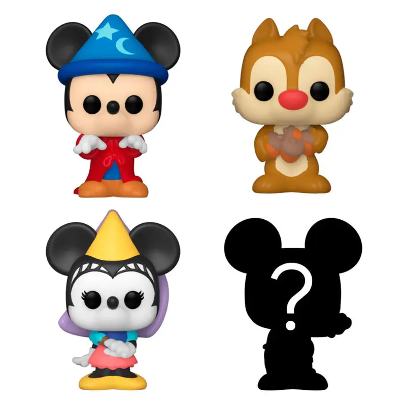 Disney Bitty POP! Vinil Figura 4-Pack Sorcerer Mickey 2,5 cm fotografija proizvoda