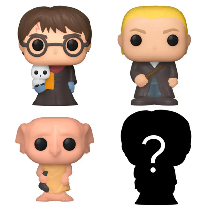 Harry Potter Bitty POP! Vinilna Figura 4-Pack Harry 2,5 cm fotografija proizvoda