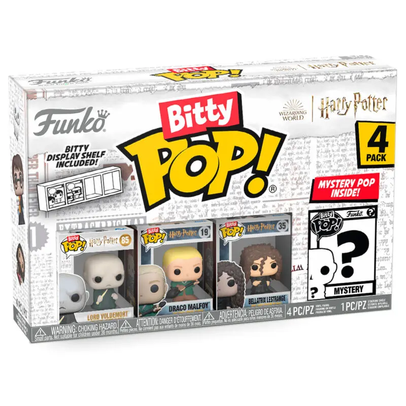 Harry Potter Bitty POP! Vinilna Figura 4-Pack Voldemort 2,5 cm fotografija proizvoda