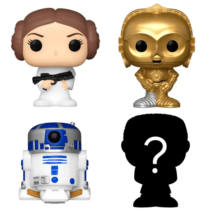 Star Wars Bitty POP! Vinil figurica set od 4 Leia 2,5 cm fotografija proizvoda