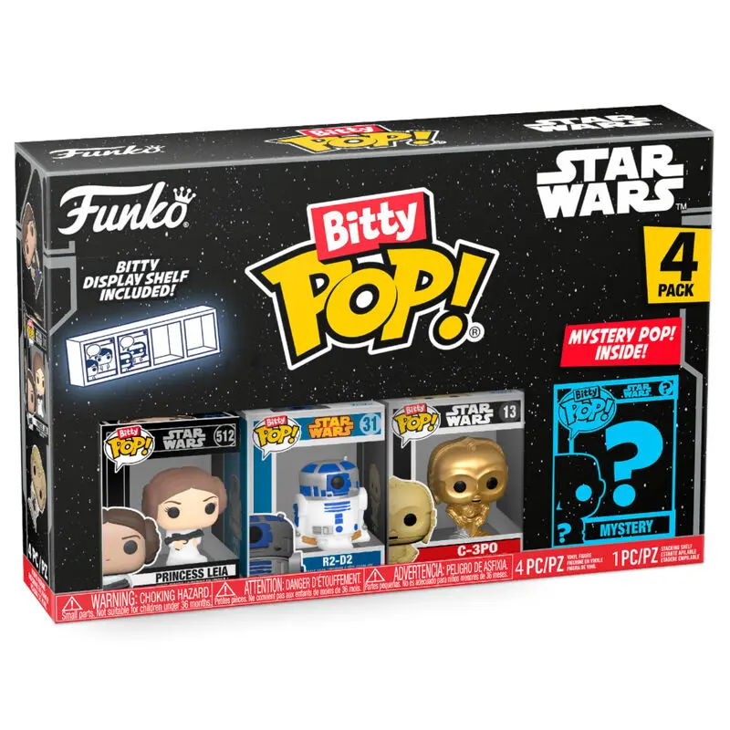 Star Wars Bitty POP! Vinil figurica set od 4 Leia 2,5 cm fotografija proizvoda