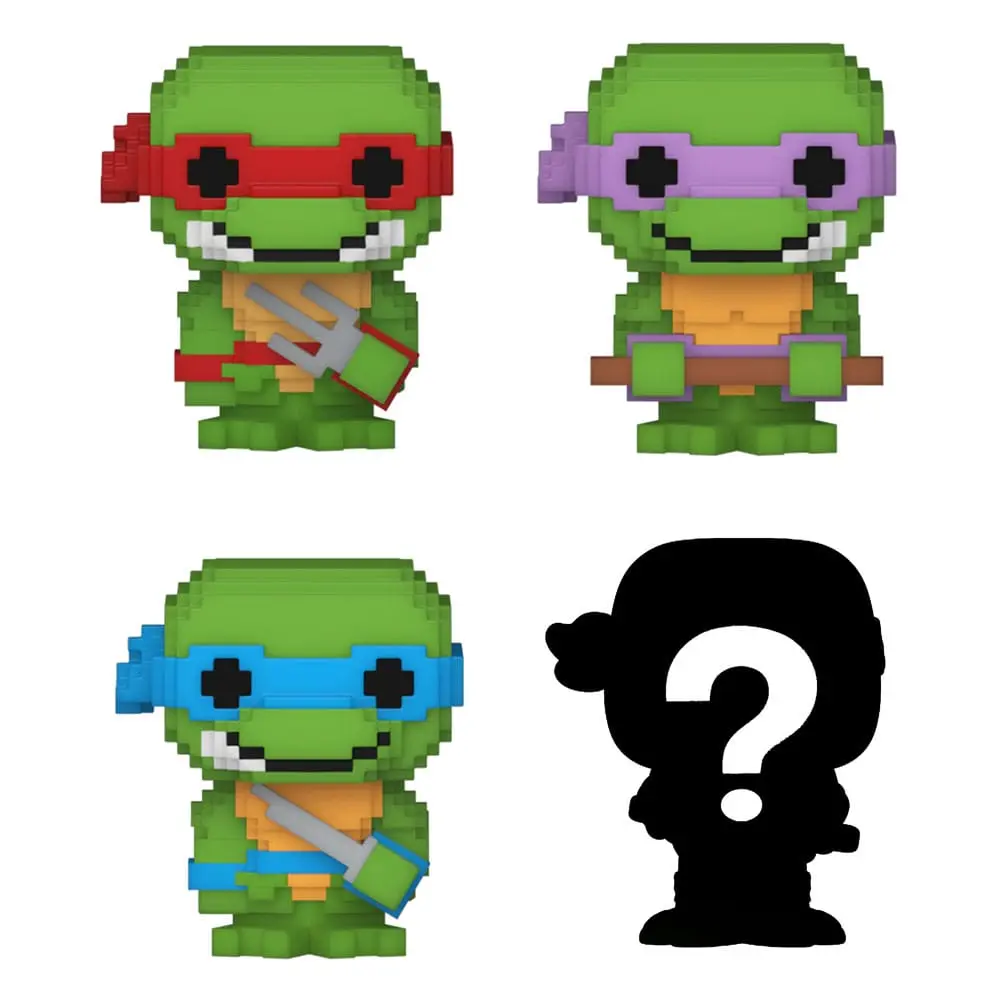 Teenage Mutant Ninja Turtles Bitty POP! Vinilna figura 4-Pack 8-Bit 2,5 cm fotografija proizvoda