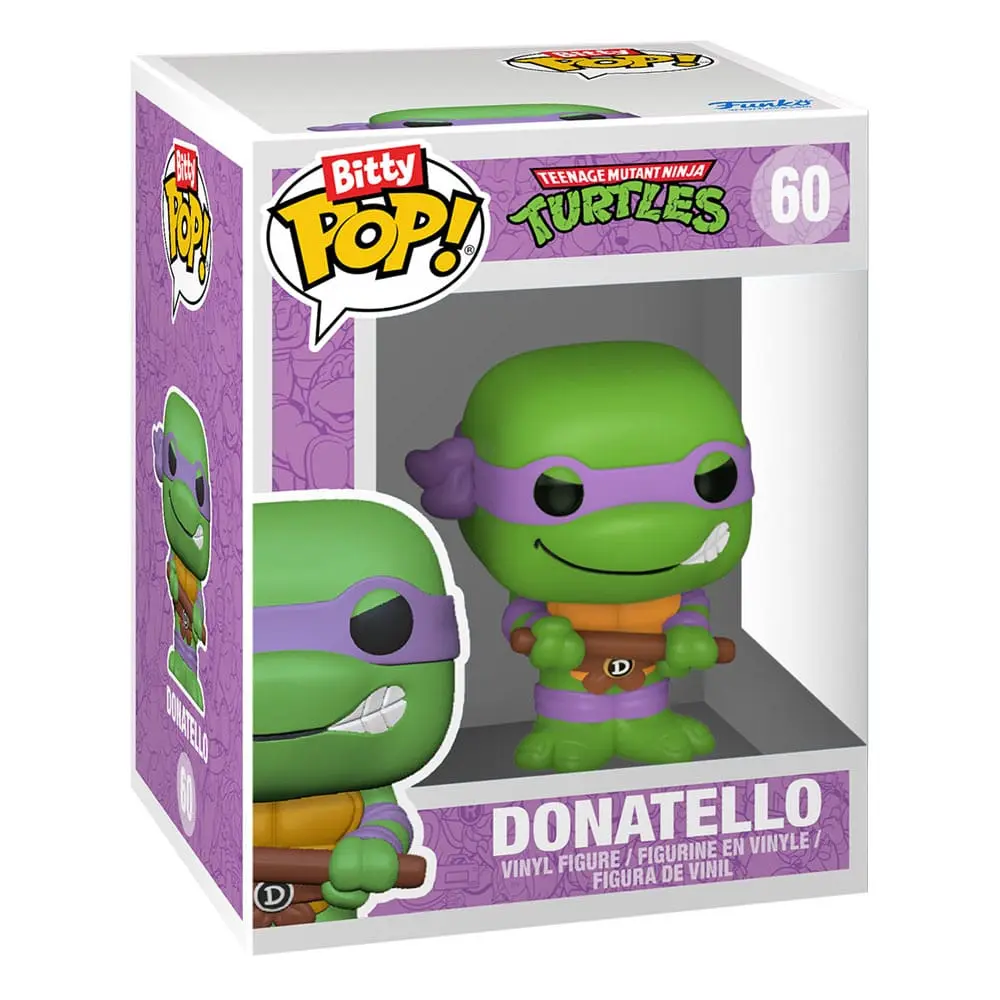 Teenage Mutant Ninja Turtles Bitty POP! Vinilna figura 4-Pack Donatello 2,5 cm fotografija proizvoda