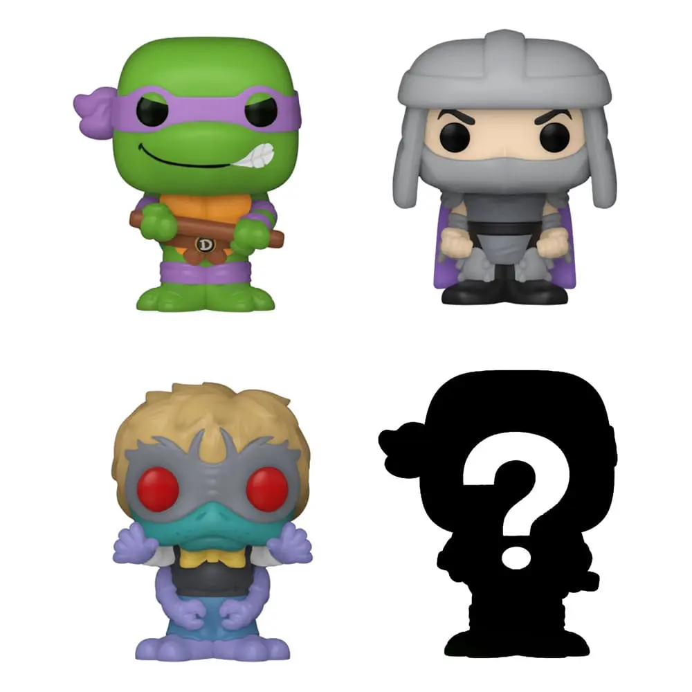 Teenage Mutant Ninja Turtles Bitty POP! Vinilna figura 4-Pack Donatello 2,5 cm fotografija proizvoda