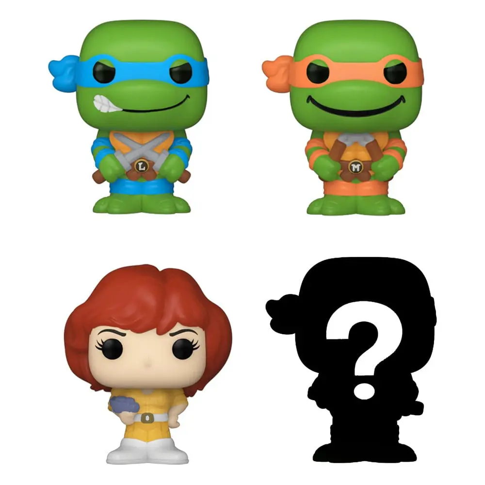 Teenage Mutant Ninja Turtles Bitty POP! Vinilna figura 4-Pack Leonardo 2,5 cm fotografija proizvoda