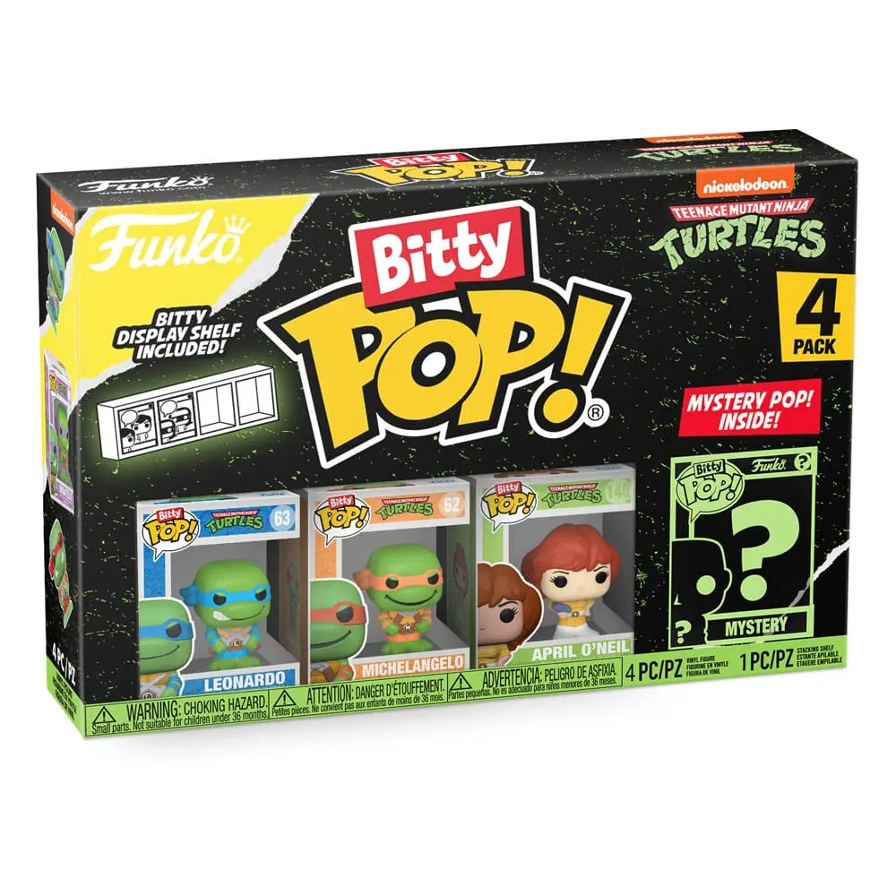 Teenage Mutant Ninja Turtles Bitty POP! Vinilna figura 4-Pack Leonardo 2,5 cm fotografija proizvoda