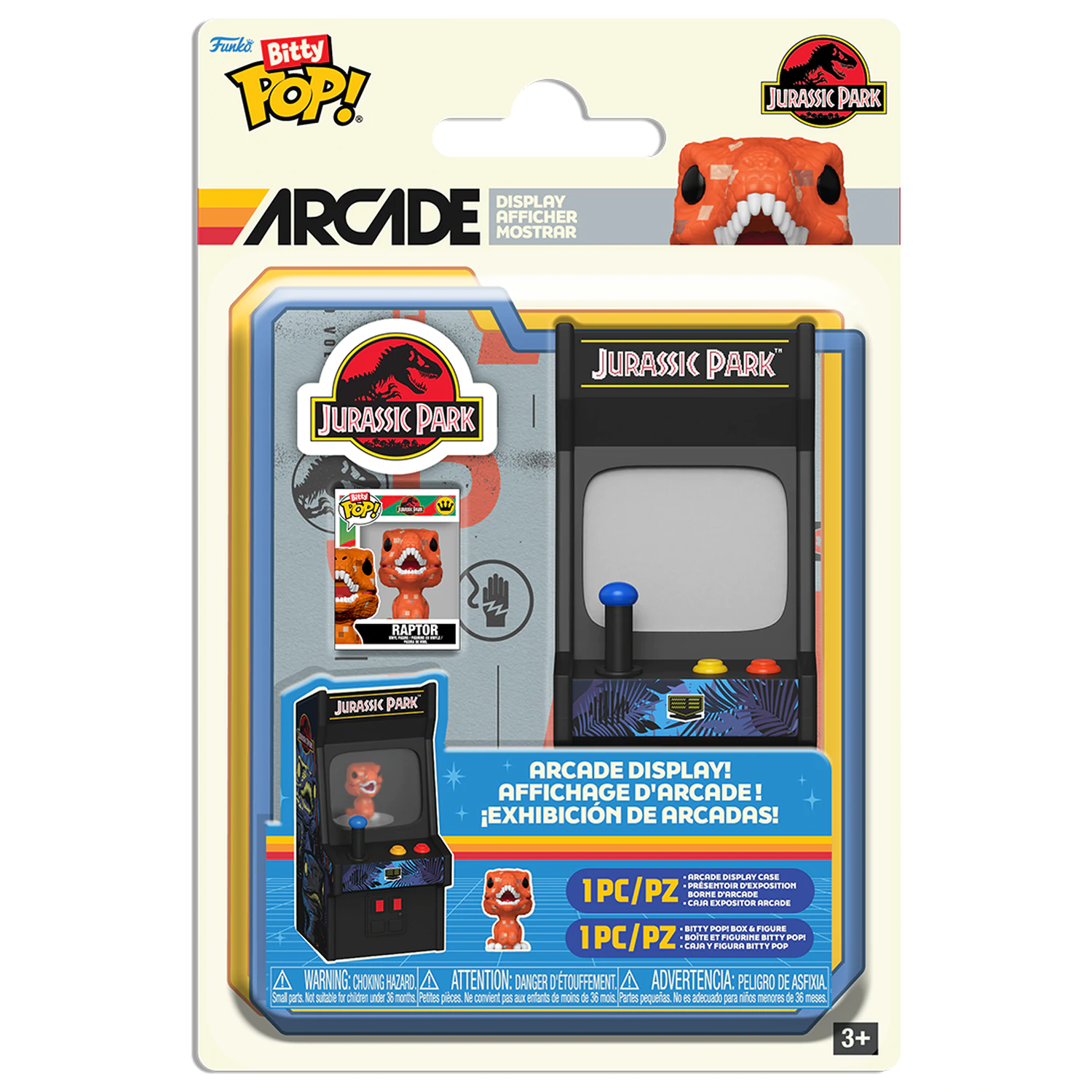 Bitty Funko POP figure Arcade Jurassic Park fotografija proizvoda