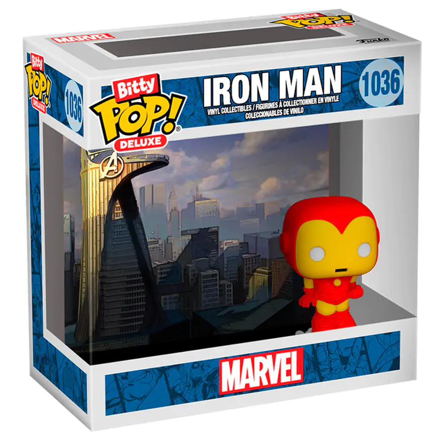 Bitty Funko POP figurica Deluxe Marvel Iron Man fotografija proizvoda