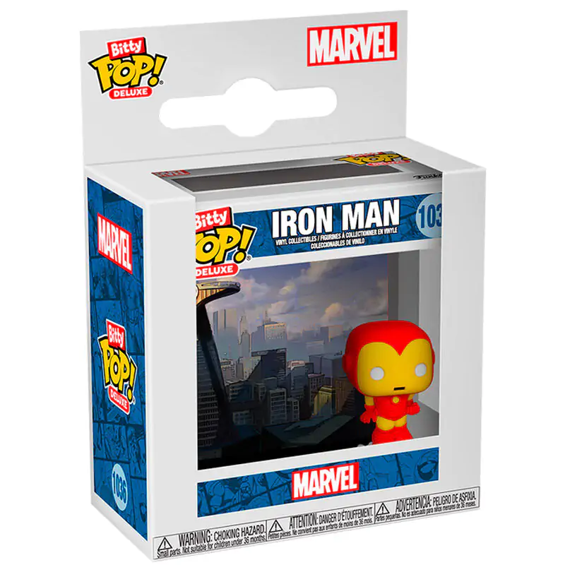 Bitty Funko POP figurica Deluxe Marvel Iron Man fotografija proizvoda