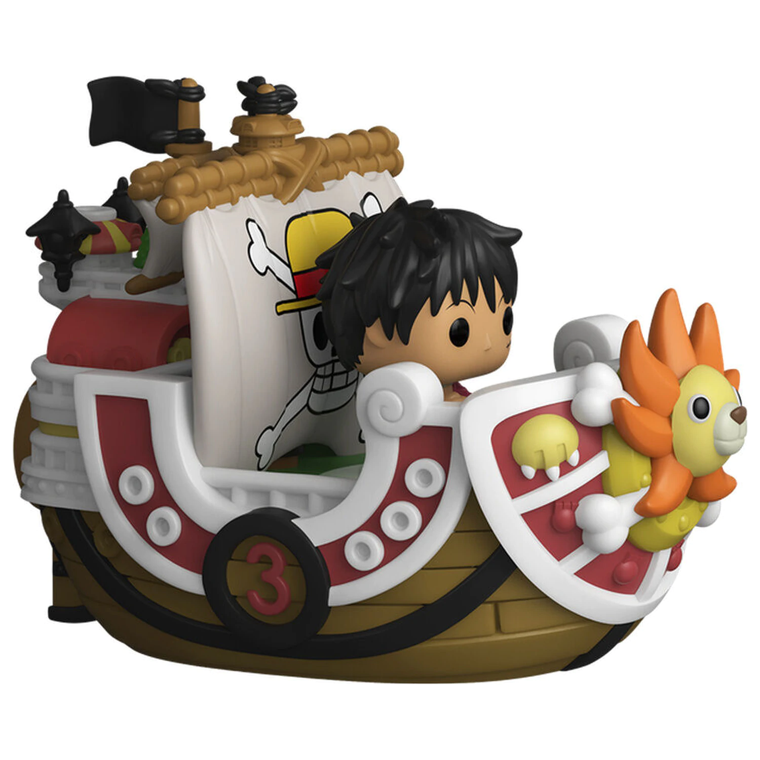 Bitty Funko POP figura Ride One Piece Monkey D. Luffy i Thousand Sunny fotografija proizvoda