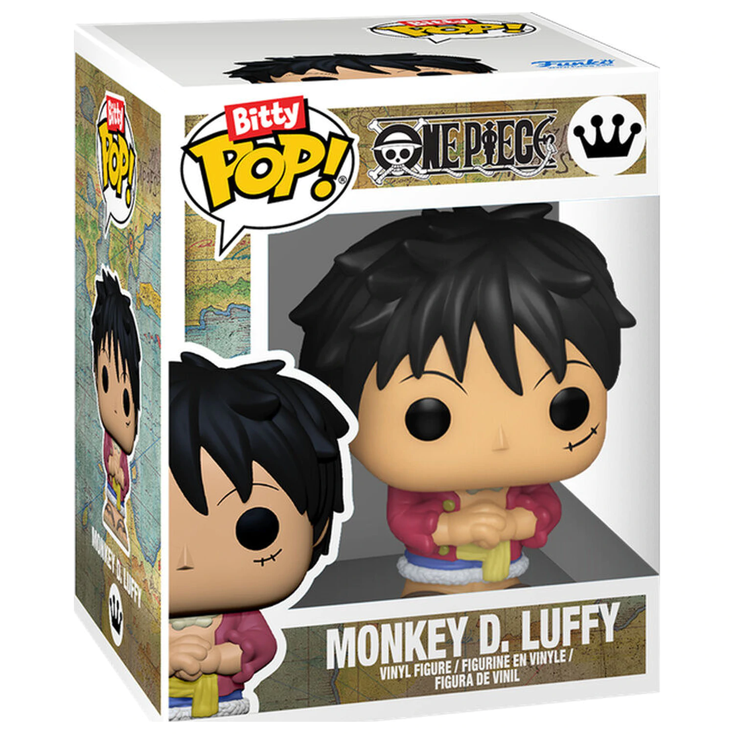 Bitty Funko POP figura Ride One Piece Monkey D. Luffy i Thousand Sunny fotografija proizvoda