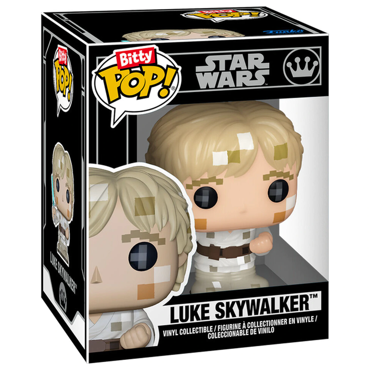 Bitty Funko POP figura Star Wars 8 Bit Luke Skywalker i Arcade Case fotografija proizvoda